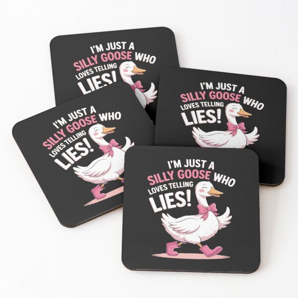 Item preview, I'm Just A Silly-Goose Who Loves Telling Lies Funny Goose designed and sold by Idarmotar.