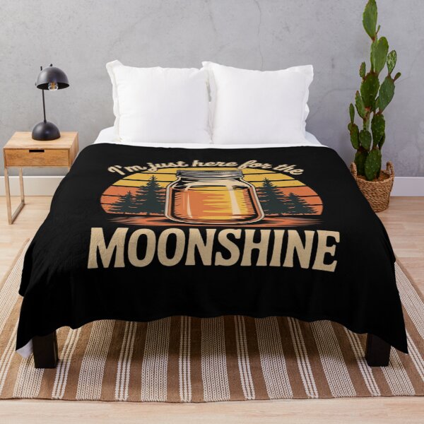 Item preview, I'm Just Here For The Moonshine Funny Country Drinking designed and sold by Idarmotar.