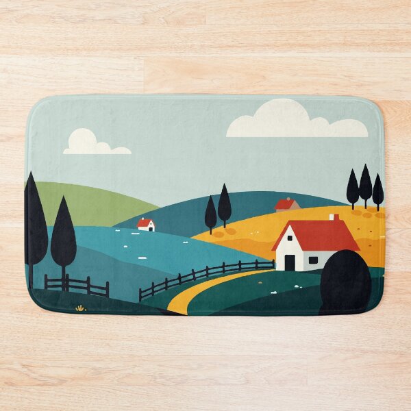 Item preview, Rural landscape designed and sold by Design4uStudio.