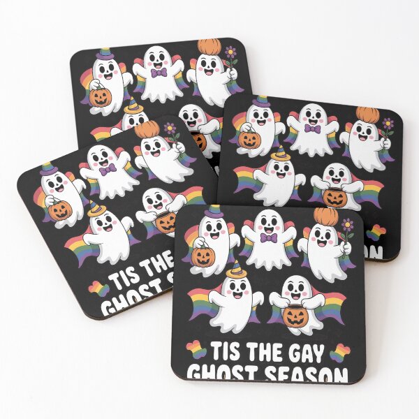 Item preview, Tis The Gay Ghost Season Funny LGBTQ Halloween designed and sold by VladoZork.
