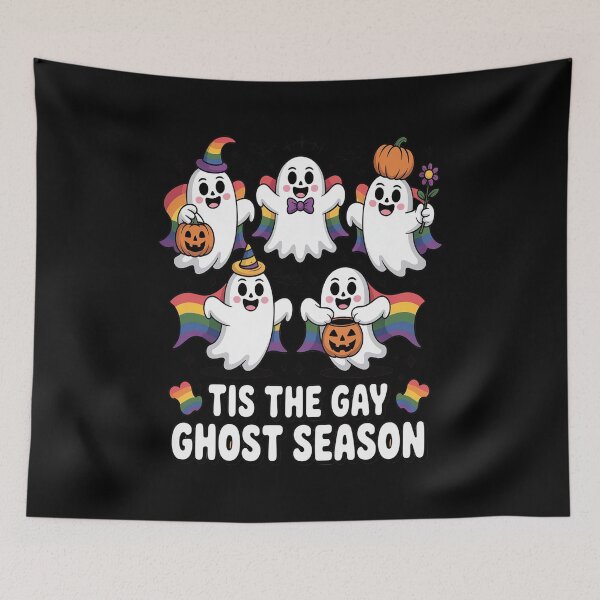 Item preview, Tis The Gay Ghost Season Funny LGBTQ Halloween designed and sold by VladoZork.
