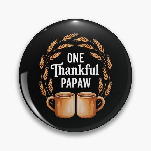 Item preview, Cute Thankgiving Papaw One Thankful Papaw Fall Papaw designed and sold by PunkNation-Arts.
