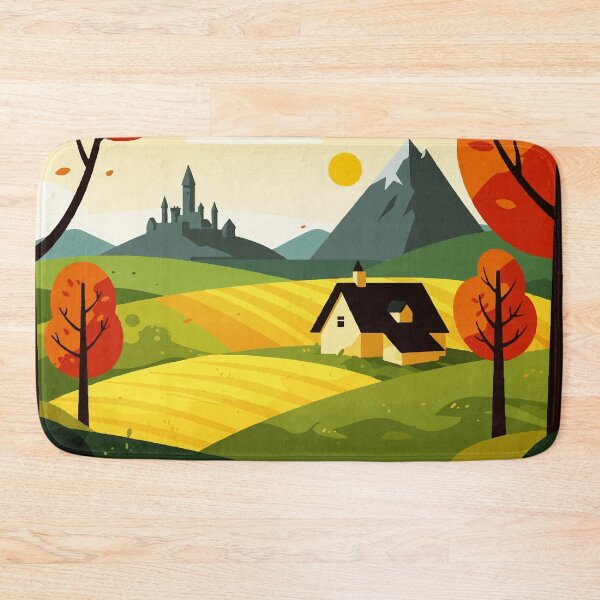 Item preview, Rural landscape designed and sold by Design4uStudio.