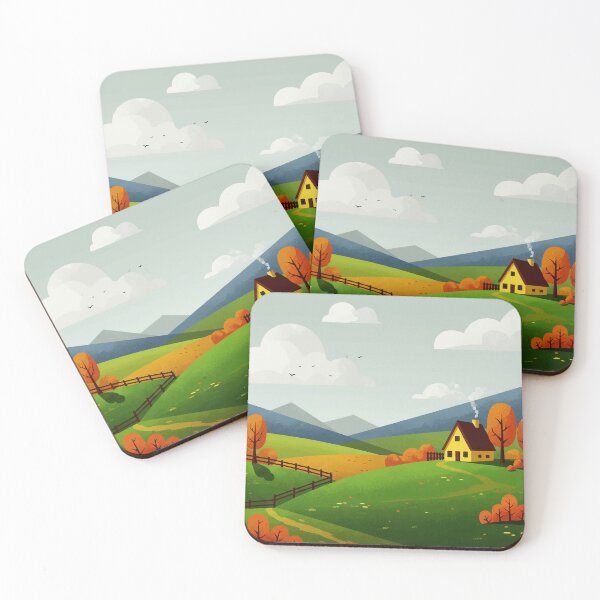 Item preview, Rural landscape designed and sold by Design4uStudio.