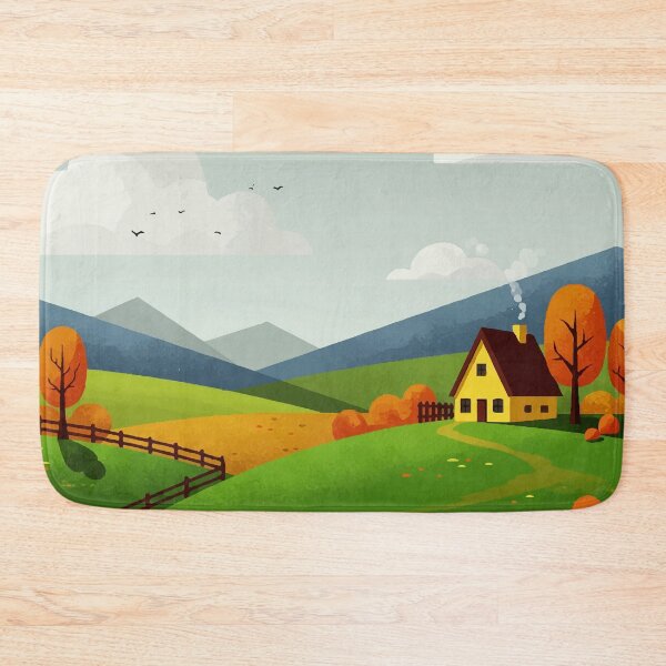 Item preview, Rural landscape designed and sold by Design4uStudio.