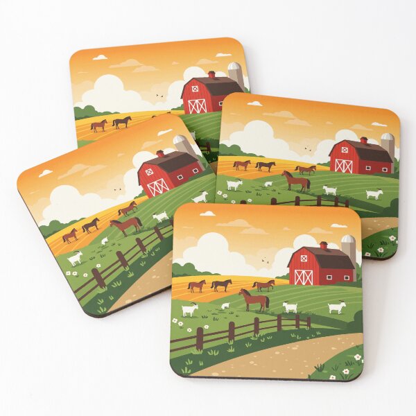 Item preview, Rural landscape designed and sold by Design4uStudio.