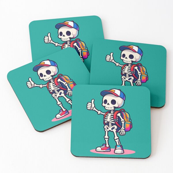 Item preview, A FRIENDLY SKELETON designed and sold by infinitearte.