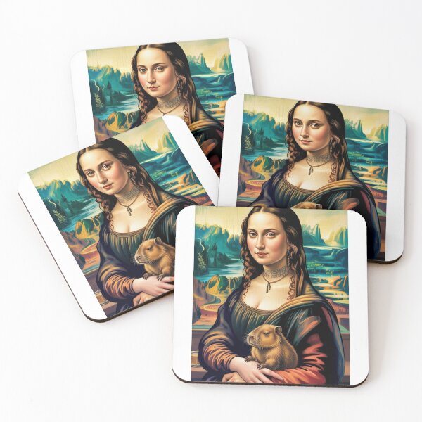 Item preview, Mona Capybara designed and sold by SilexStudio.
