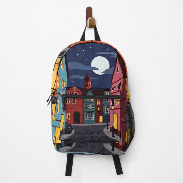 Item preview, Urban landscape at night designed and sold by Design4uStudio.