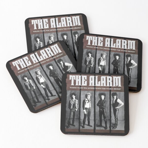 Item preview, The Alarm – 80s Rock Revival Black & White Portrait designed and sold by donestufosaf.