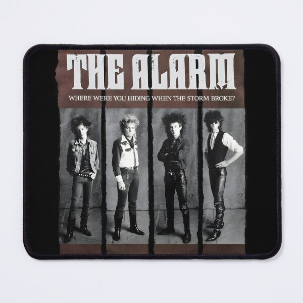 Item preview, The Alarm – 80s Rock Revival Black & White Portrait designed and sold by donestufosaf.