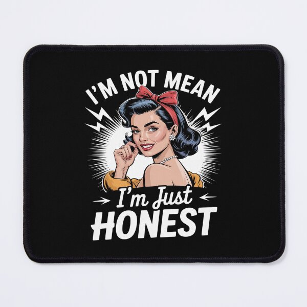 Item preview, I'm Not Mean I'm Just Honest Sarcastic Funny designed and sold by Idarmotar.