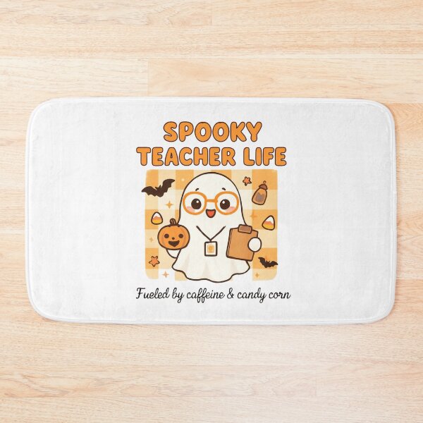 Item preview, Spooky Teacher Life Cute Ghost Halloween Design designed and sold by RuweisVibes.