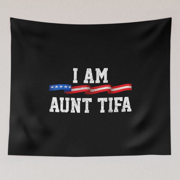 Item preview, Funny I Am Aunt tifa Anti Fascism Protest Activist designed and sold by Coussahi.