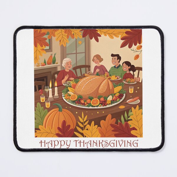Item preview, HAPPY THANKSGIVING designed and sold by Fabrifrank.