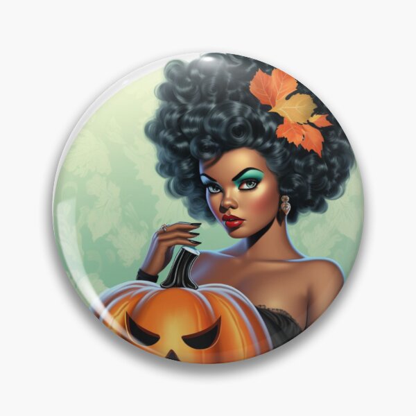 Item preview, Glamorous Pumpkin Gal designed and sold by Kitty Quinn Of Wonder Design's.