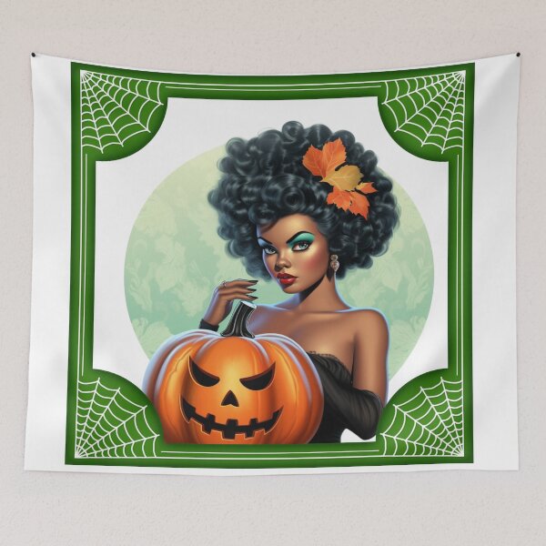 Item preview, Glamorous Pumpkin Gal designed and sold by Kitty Quinn Of Wonder Design's.