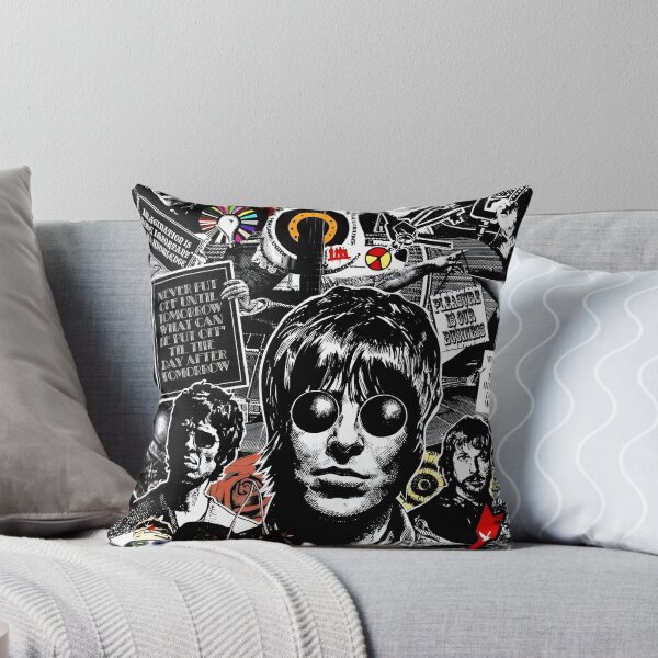 Item preview, Oasis – Psychedelic Rock Collage Art in Retro Style designed and sold by donestufosaf.
