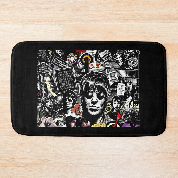 Item preview, Oasis – Psychedelic Rock Collage Art in Retro Style designed and sold by donestufosaf.