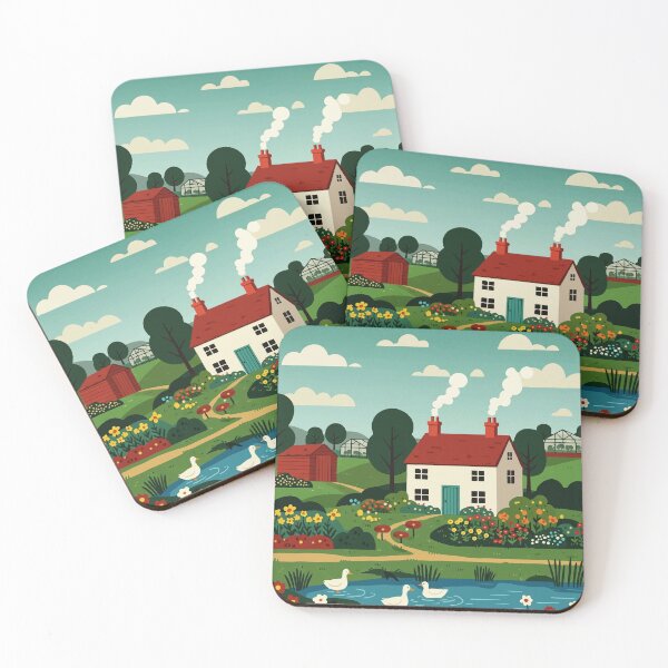 Item preview, Rural town designed and sold by Design4uStudio.