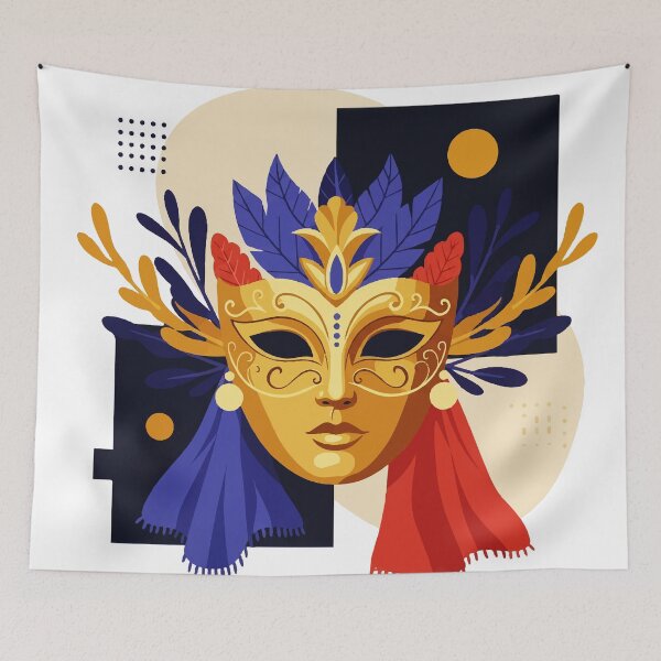 Item preview, Venetian mask designed and sold by Design4uStudio.
