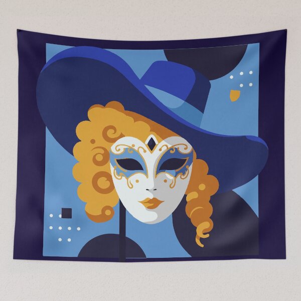 Item preview, Venetian mask designed and sold by Design4uStudio.