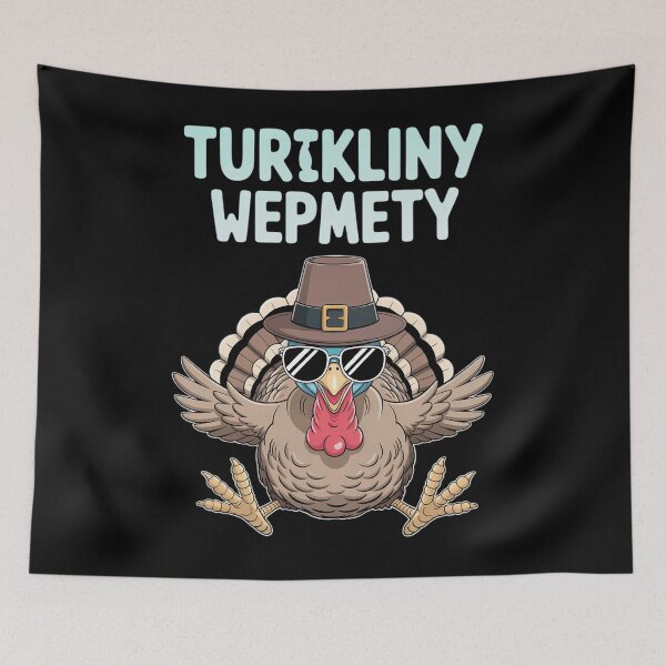 Item preview, Dabbing Turkey Thanksgiving Day Pilgrim Boys Men Dab designed and sold by PunkNation-Arts.