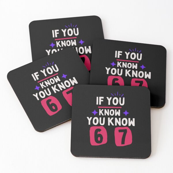 Item preview, If You Know You Know 6-7 designed and sold by ConfuseLab Alt.