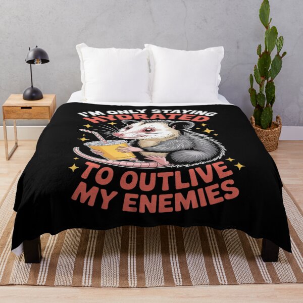 Item preview, I'm Only Staying Hydrated To Outlive My Enemies designed and sold by Idarmotar.