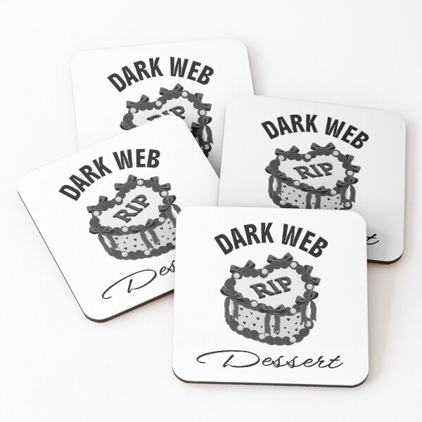 Item preview, Dark Web Dessert Gothic RIP Cake designed and sold by Art-of-Rory.