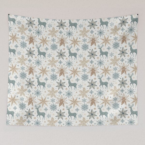 Item preview, Nordic Stars & Snow Bursts designed and sold by Shuga-Design.