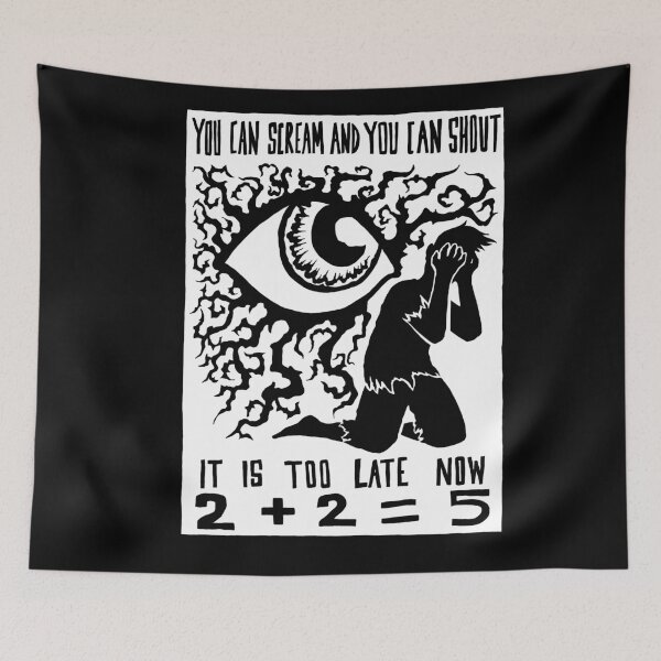 Item preview, 2+2=5 - Propaganda Poster designed and sold by bangart.