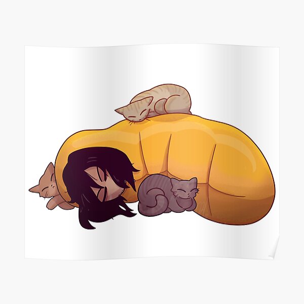 Cat Nap - Aizawa Shouta Poster