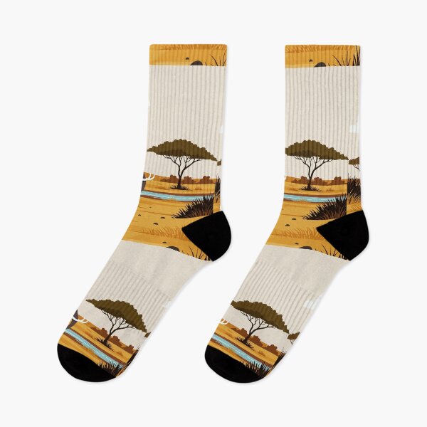 Item preview, Elephant in the savannah designed and sold by Design4uStudio.