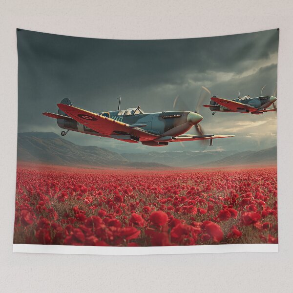 Item preview, Spitfires Over Remembrance designed and sold by Skyframe Aviation.