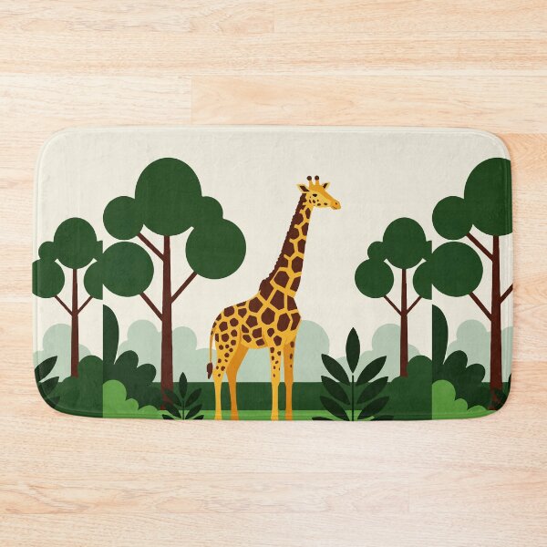 Item preview, Giraffe in the forest designed and sold by Design4uStudio.