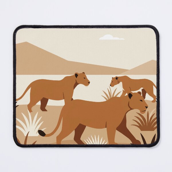 Item preview, Lionesses on safari designed and sold by Design4uStudio.
