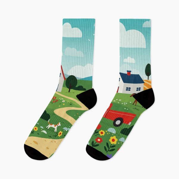 Item preview, Rural landscape designed and sold by Design4uStudio.