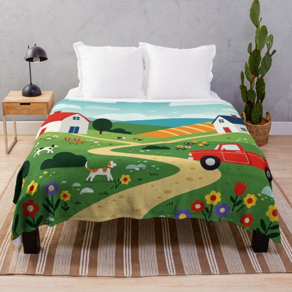 Item preview, Rural landscape designed and sold by Design4uStudio.