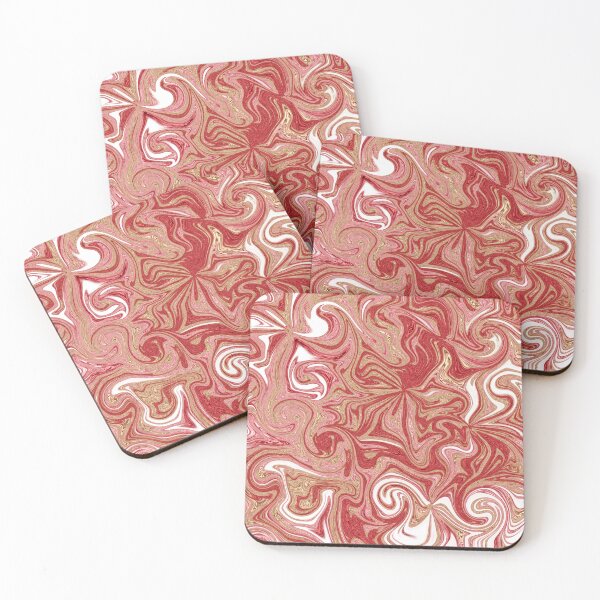 Item preview, Golden Earth Melt — Warm Abstract Swirl designed and sold by Soul In Line.