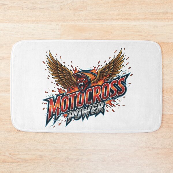 Item preview, Motocross Power Wings Fire Beast Emblem Extreme Design designed and sold by DibuHumor.