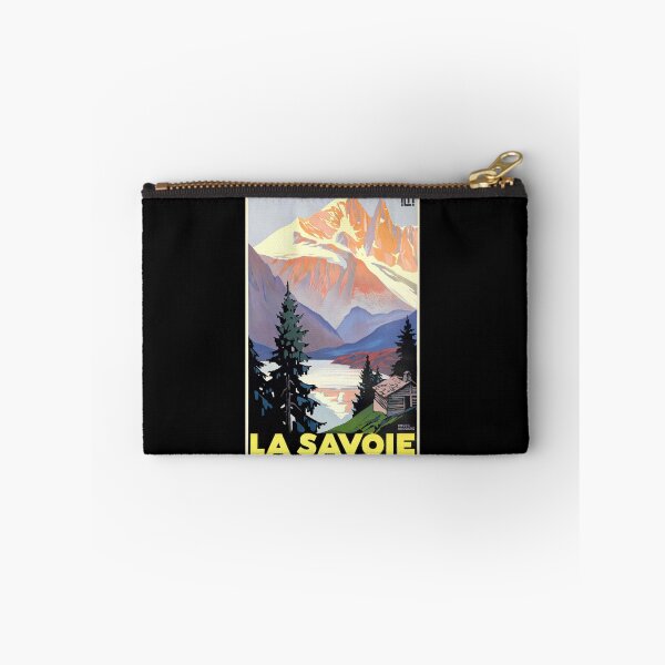 Item preview, Vintage Travel Poster | La Savoie Art Print | French Alps by Roger Broders | Art Deco Wall Decor for Rustic & Modern Homes designed and sold by artofuniverse.