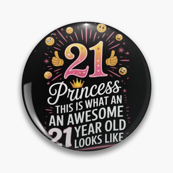 Item preview, 21st Birthday Women 21 Years Old Birthday Girls  designed and sold by MonsterBuddiess.