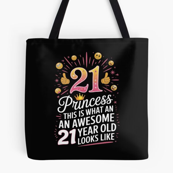 Item preview, 21st Birthday Women 21 Years Old Birthday Girls  designed and sold by MonsterBuddiess.