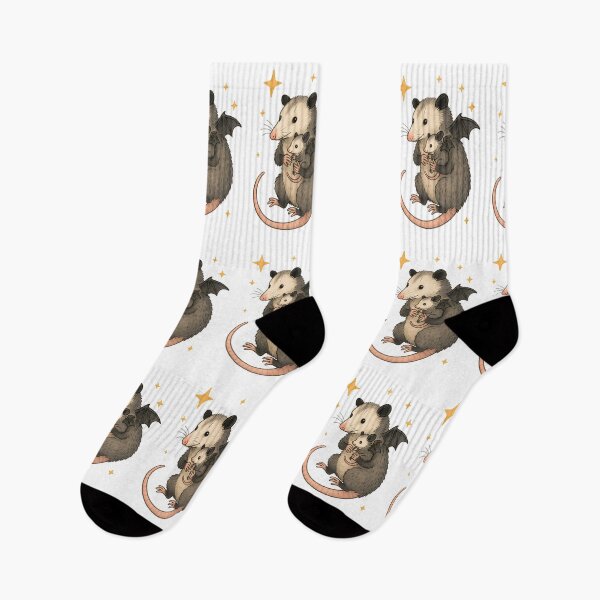 Item preview, Opossum Family Halloween Mom and Baby | Cute and Spooky Art Inspiring Joy and Positivity for Animal lovers and families designed and sold by ClinicalHubs.