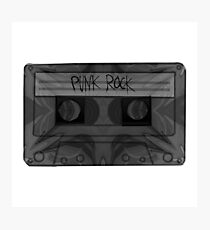Punk Rock Music Cassette Tape Photographic Print