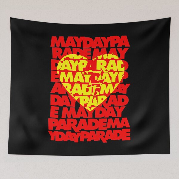 Item preview, Red Lyrics With Yellow Typography designed and sold by ShadeFall.