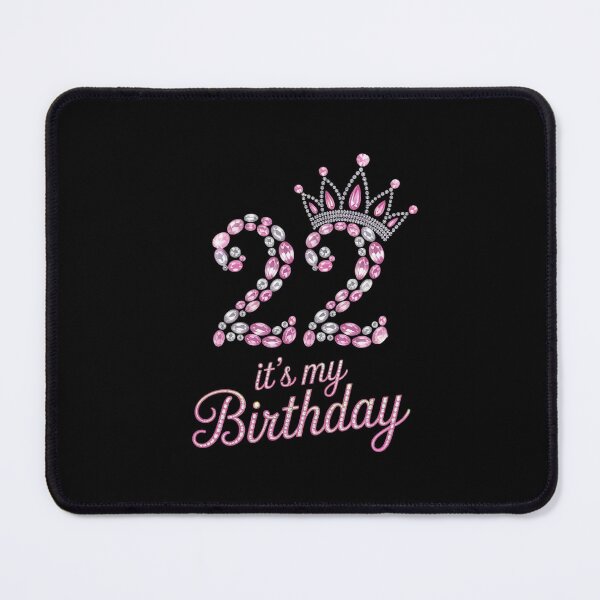 Item preview, 22 It's My Birthday 22nd Birthday 22 Years Old Bday  designed and sold by MonsterBuddiess.