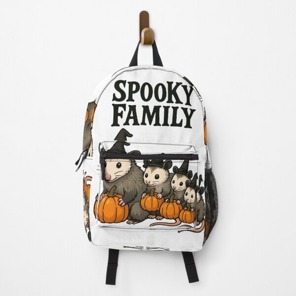 Item preview, Cute Opossum Family Halloween | Mom and Babies at Spooky Season | Cute and Spooky Art Inspiring Joy and Positivity for Animal lovers and families designed and sold by ClinicalHubs.