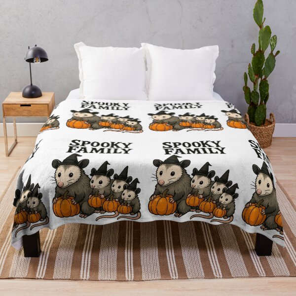 Item preview, Cute Opossum Family Halloween | Mom and Babies at Spooky Season | Cute and Spooky Art Inspiring Joy and Positivity for Animal lovers and families designed and sold by ClinicalHubs.